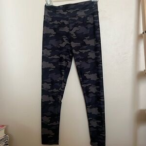 camo leggings, kids large 12-14